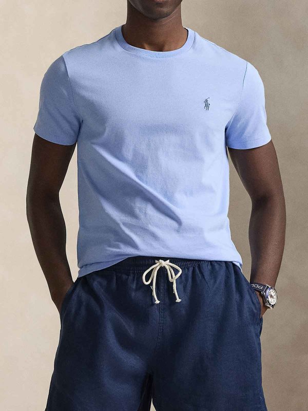 POLO RALPH LAUREN: T-shirts online - T-Shirt - Bleu
