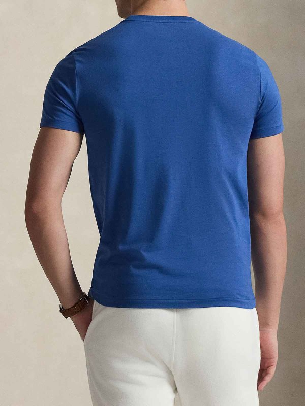 The Best Shops POLO RALPH LAUREN: T-shirts - T-Shirt - Bleu Clair