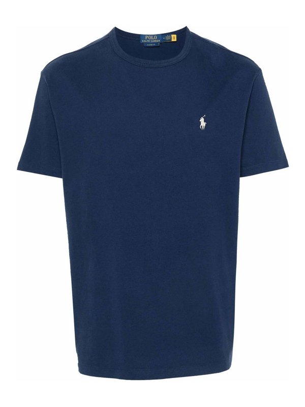 POLO RALPH LAUREN: T-shirts - T-Shirt - Blau