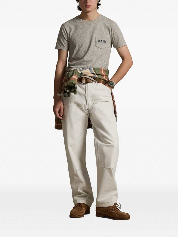 POLO RALPH LAUREN: T-shirts online - T-Shirt - Marron