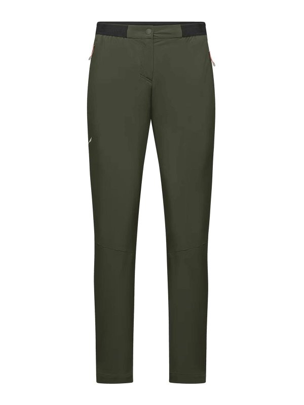 SALEWA: Casual Hosen - Casual Hose - Grün