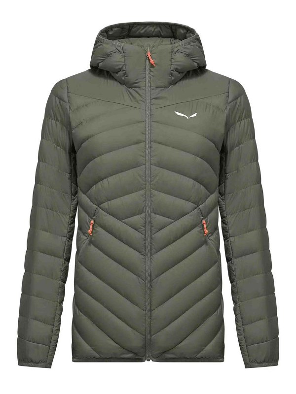 SALEWA: Kurze Daunenjacken - Daunenjacke - Rot