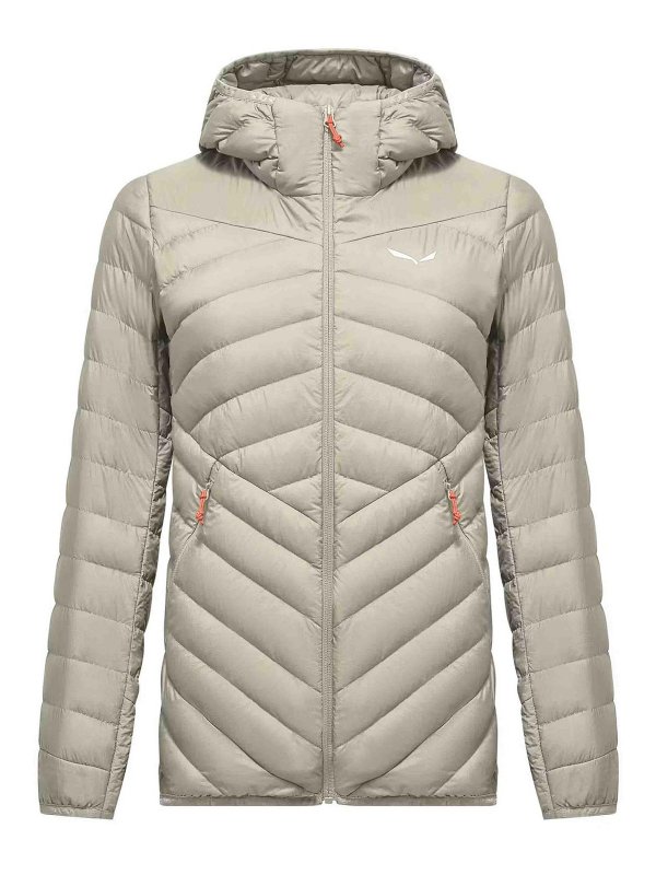 SALEWA: Kurze Daunenjacken - Daunenjacke - Taupe