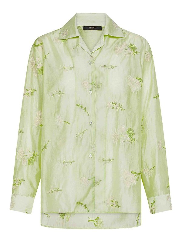 SEVENTY: Chemises - Chemise - Vert