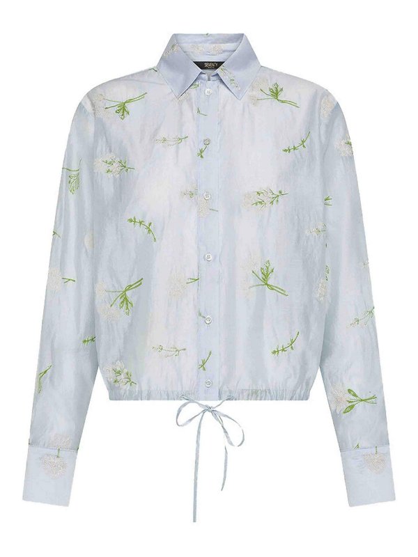 SEVENTY: Chemises - Chemise - Bleu Clair