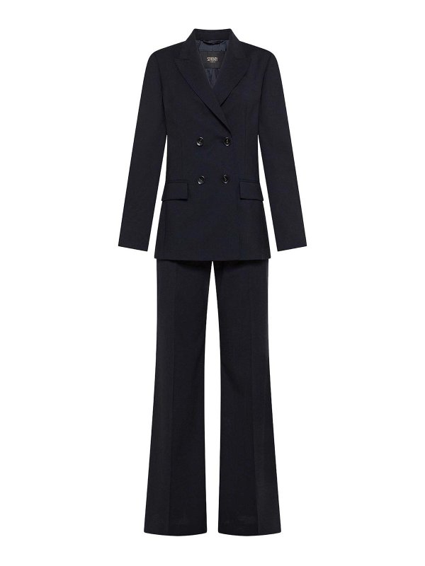 SEVENTY: Costumes élégants - Tailleur - Bleu