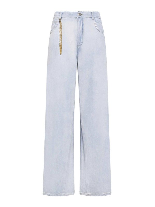 SEVENTY: カジュアルトラウザー - カジュアルパンツ - ライトブルー