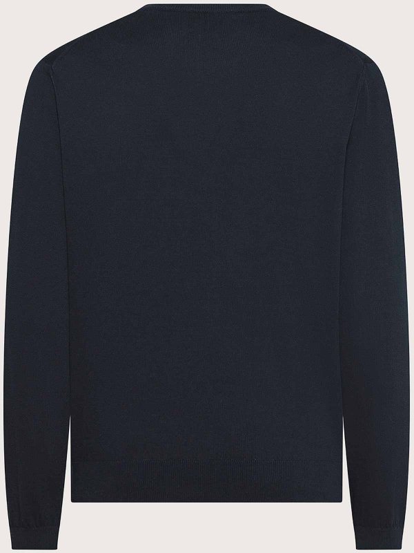 SEVENTY: Suéteres con cuello pico online - Suéter Cuello Redondo - Azul