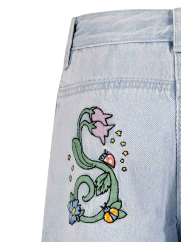 The Best Shops Stella McCartney Kids: カジュアルトラウザー - カジュアルパンツ - ライトブルー