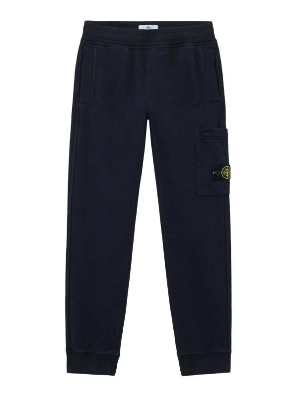 Stone Island Junior: カジュアルトラウザー - カジュアルパンツ - 無