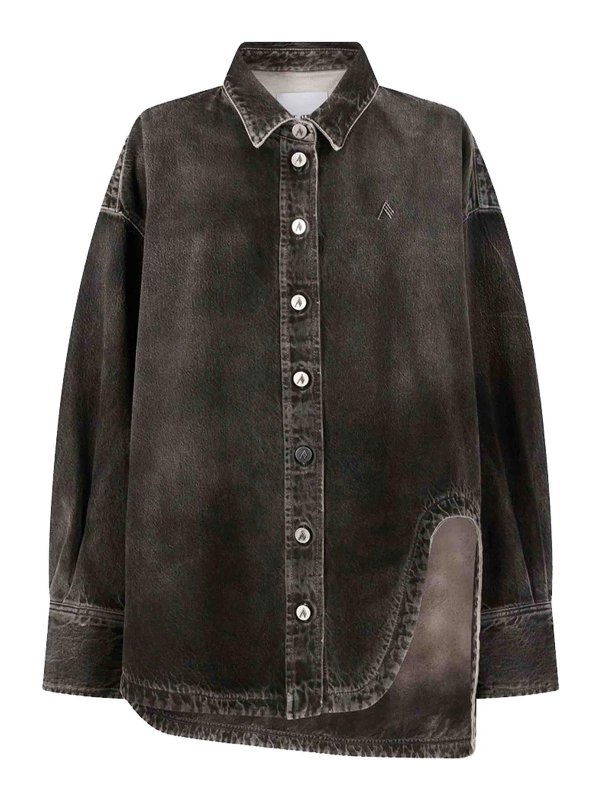 The Attico: Chemises - Chemise - Noir