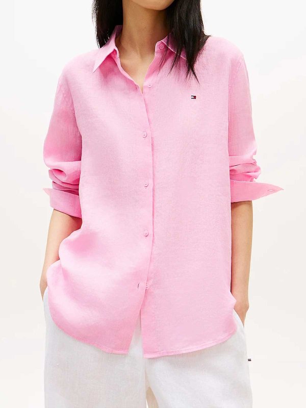 TOMMY HILFIGER: シャツ online - シャツ - ピンク