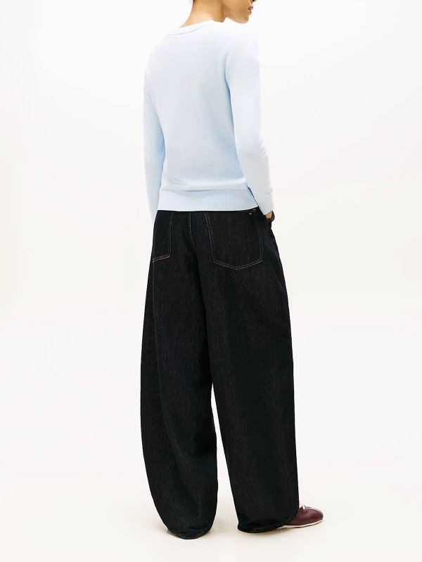 The Best Shops TOMMY HILFIGER: クルーネック - クルーネック - ブルー