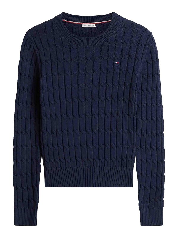 TOMMY HILFIGER: maglia collo rotondo - Maglione