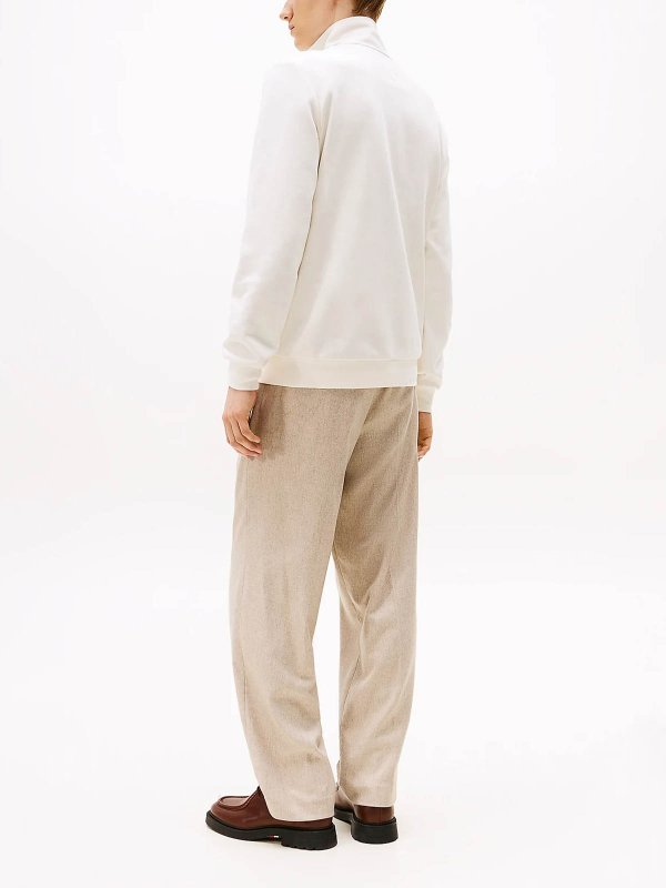 The Best Shops TOMMY HILFIGER: Sweatshirts und Pullover - Sweatshirt - Weiß