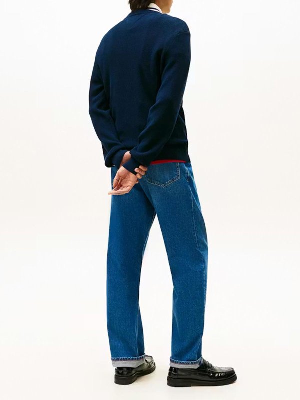 The Best Shops TOMMY HILFIGER: スウェット＆セーター - スウェットシャツ/セーター - ダークブルー