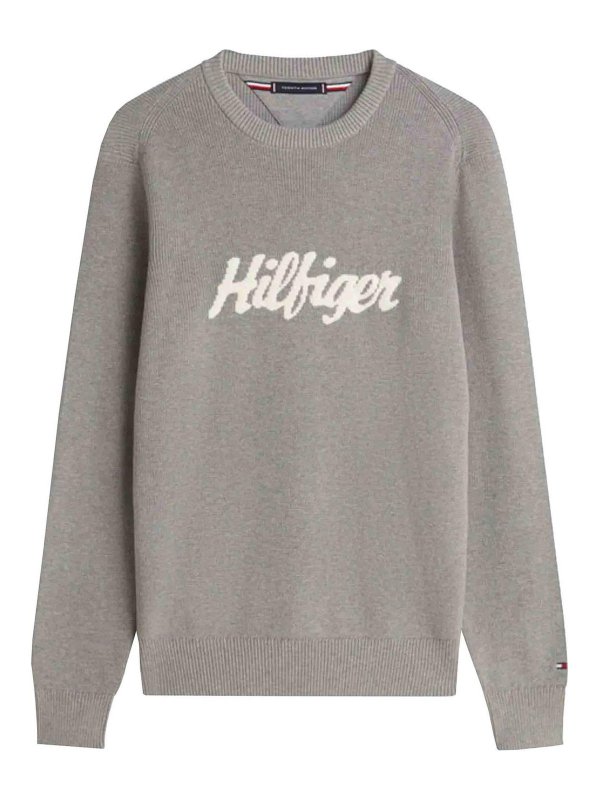 TOMMY HILFIGER: スウェット＆セーター - スウェットシャツ/セーター - グレー