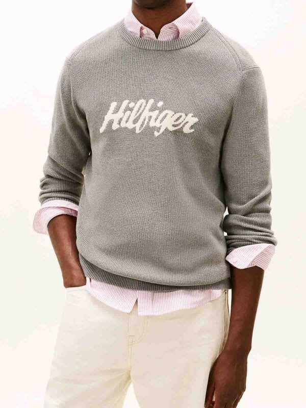 TOMMY HILFIGER: スウェット＆セーター online - スウェットシャツ/セーター - グレー