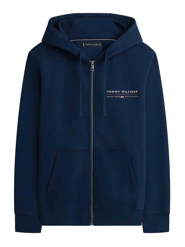 TOMMY HILFIGER: Sweatshirts & Pulls - Sweat-Shirts - Bleu