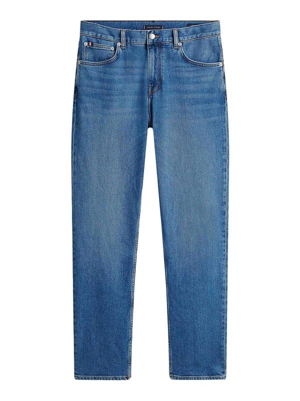 TOMMY HILFIGER: straight leg jeans - Jeans