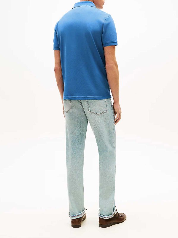 The Best Shops TOMMY HILFIGER: ポロシャツ - ポロシャツ - ブルー