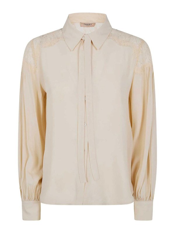 TWINSET: シャツ - シャツ - オレンジ