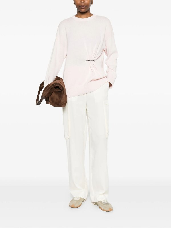 TWINSET: クルーネック online - クルーネック - ピンク