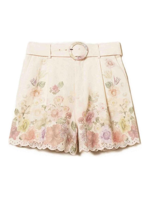 TWINSET: pantaloni shorts - Pantaloncini