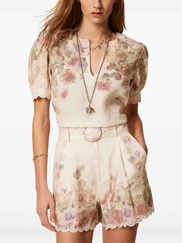 TWINSET: pantaloni shorts online - Pantaloncini