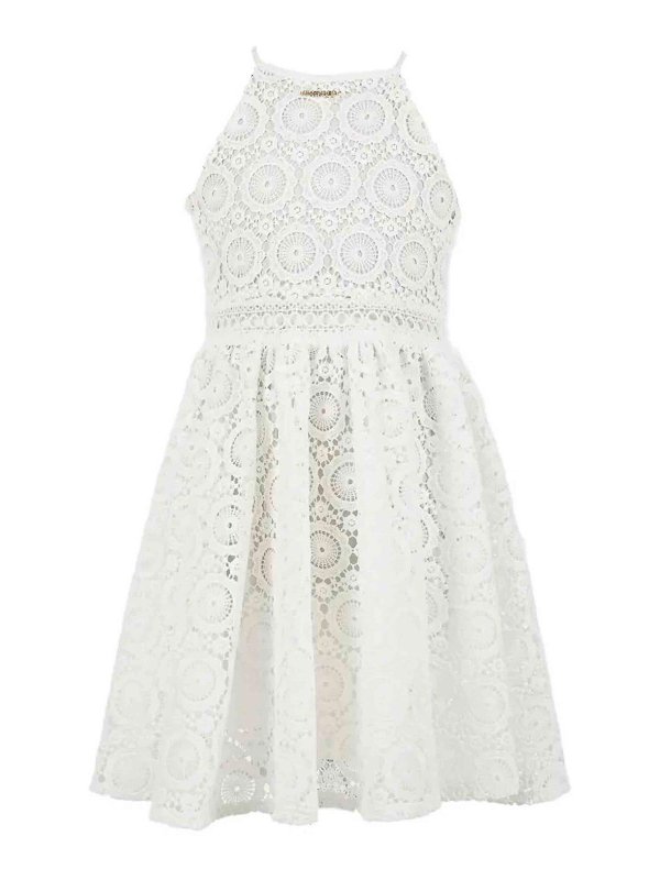 TWINSET: ニーレングスドレス - 膝丈ドレス - クリーム