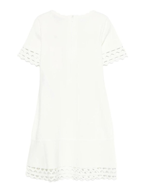 TWINSET: ニーレングスドレス online - 膝丈ドレス - クリーム