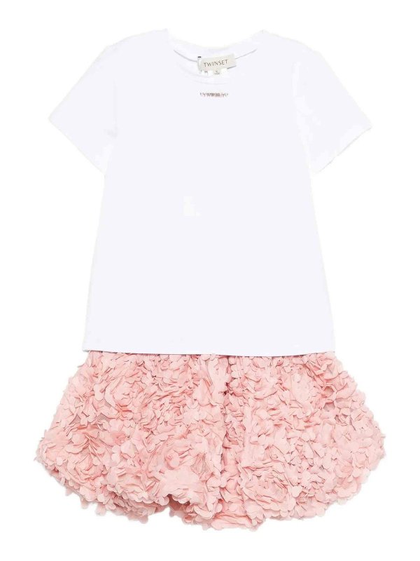 TWINSET: ジャンプスーツ - ジャンプスーツ - ヌードカラー