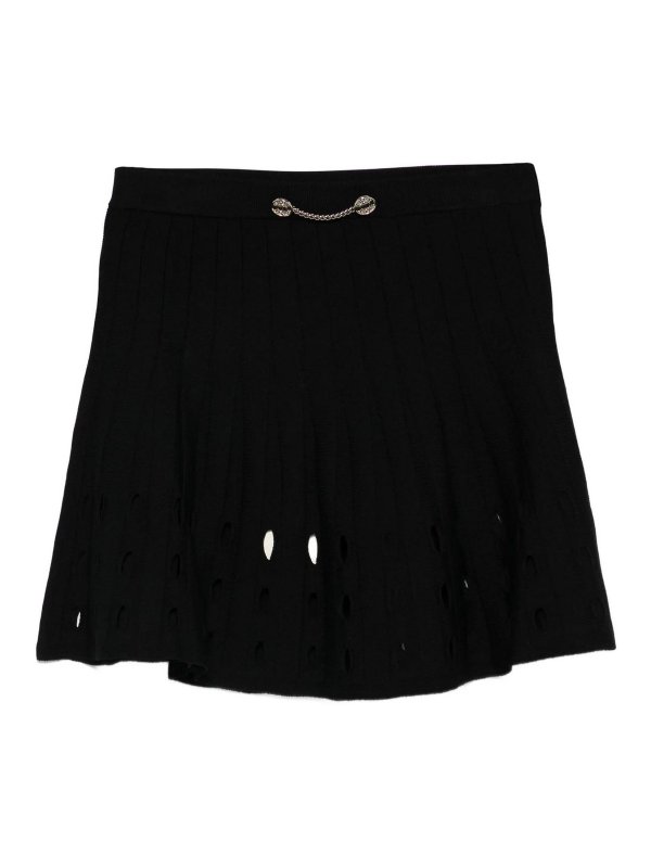 TWINSET: ニーレングススカート＆ミディ丈 - 膝丈/ミディスカート - 黒