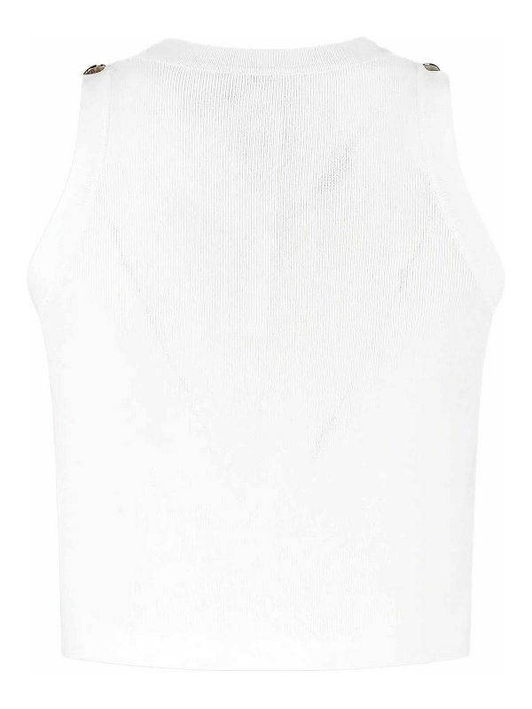 TWINSET: Tops und Tank Tops online - Top - Creme