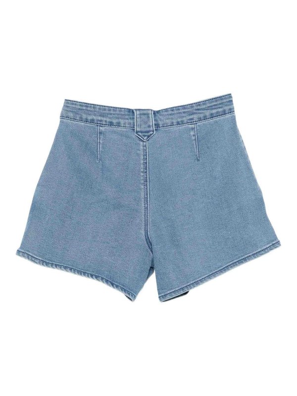 TWINSET: トラウザーショーツ online - ショートパンツ - ミディアムウォッシュ