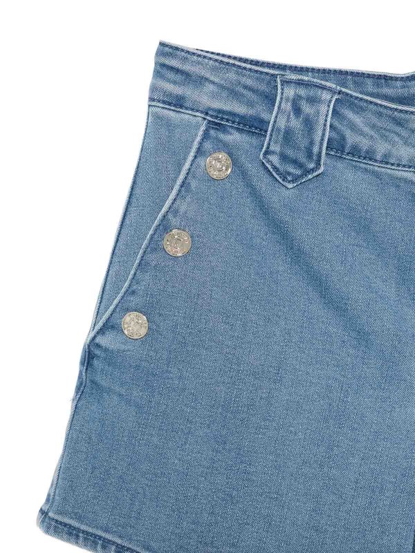 The Best Shops TWINSET: トラウザーショーツ - ショートパンツ - ミディアムウォッシュ