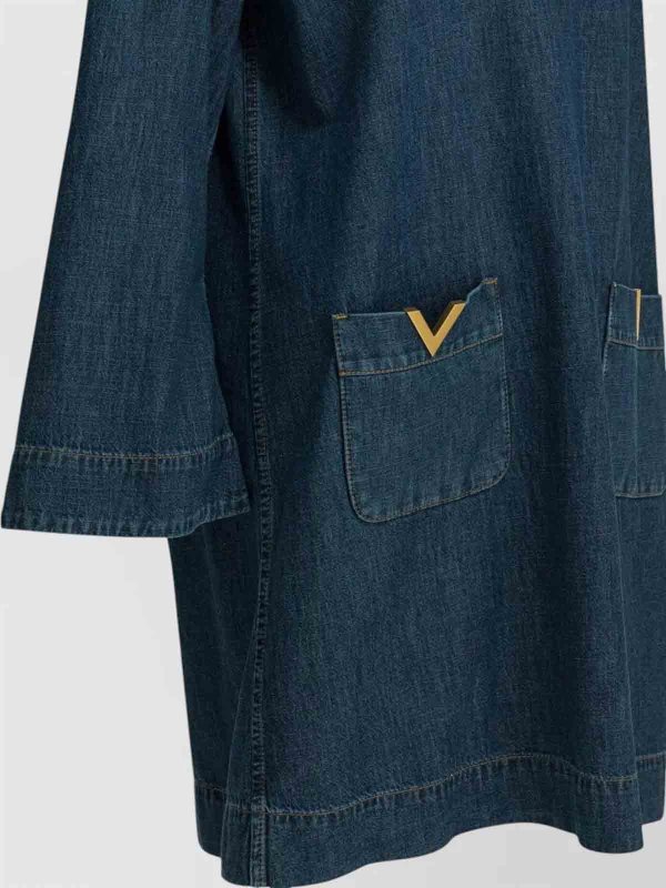The Best Shops VALENTINO GARAVANI: knee length dresses - Abito Denim