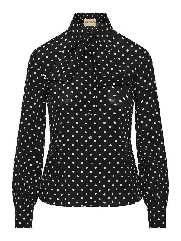 VALENTINO GARAVANI: Chemises - Chemise - Noir
