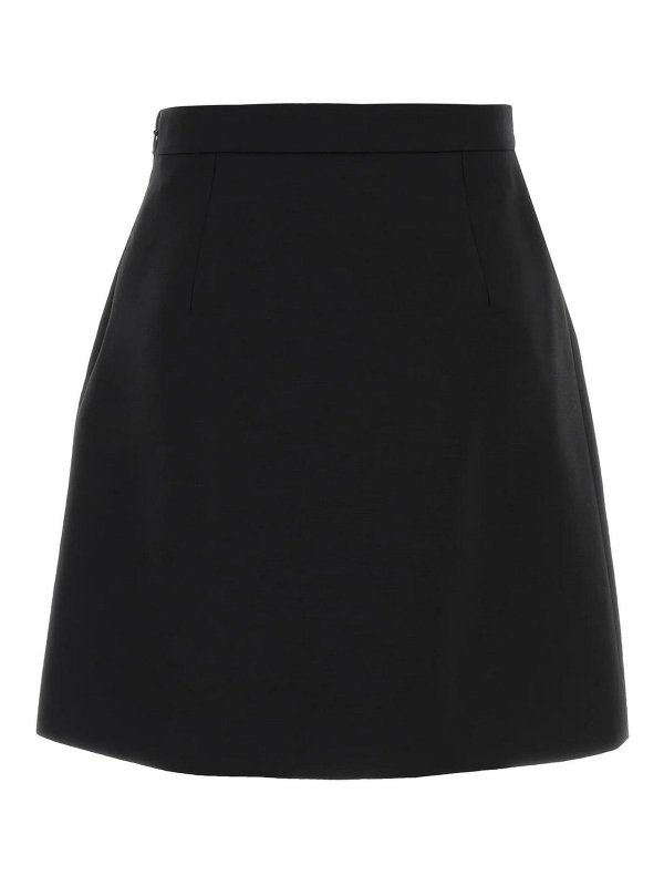 VALENTINO GARAVANI: ニーレングススカート＆ミディ丈 online - 膝丈/ミディスカート - 黒