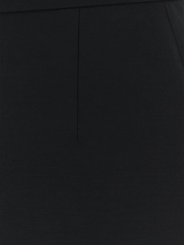 The Best Shops VALENTINO GARAVANI: ニーレングススカート＆ミディ丈 - 膝丈/ミディスカート - 黒