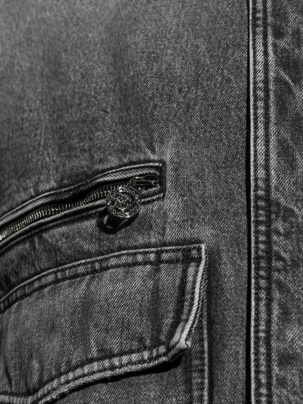 VERSACE buy online Jeansjacke - Grau