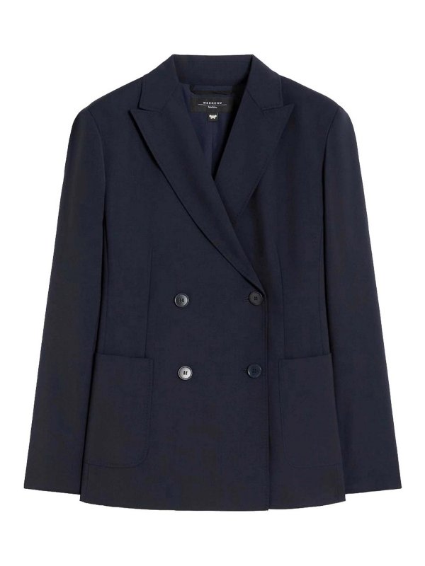 WEEKEND MAX MARA: Blazer - Blazer - Blau