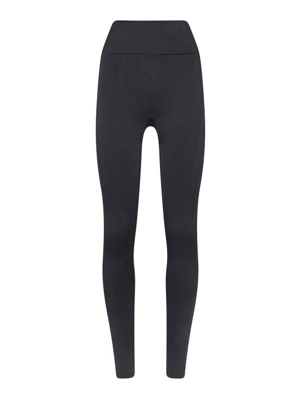 WOLFORD: レギンス - レギンス - 黒