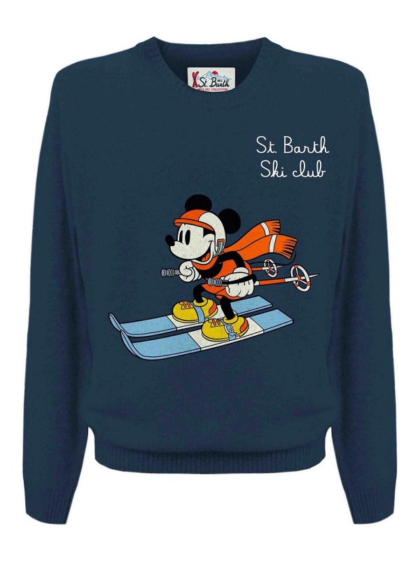MC2 SAINT BARTH: Strickpullover mit Rundhalsausschnitt - Rundhalspullover - Keine