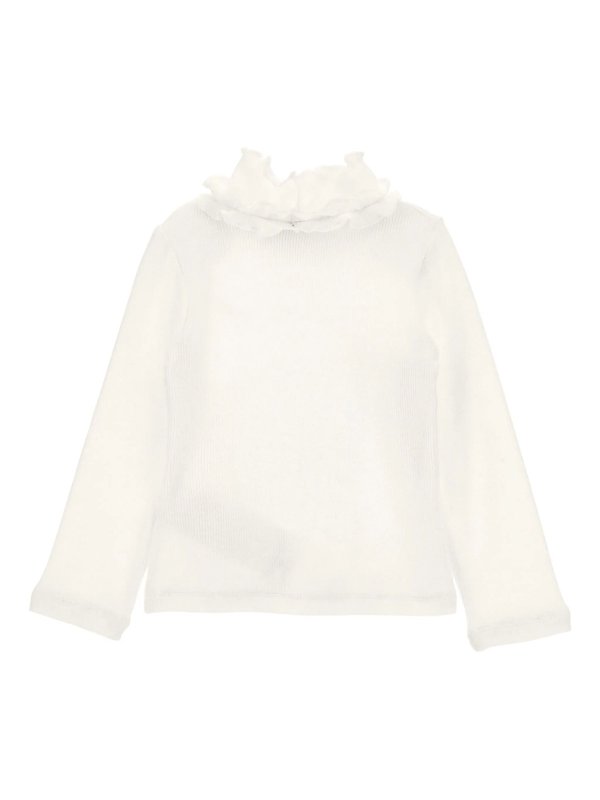 Monnalisa Bebè: Col roulé & Col polo online - Pull Col Roulé - Blanc