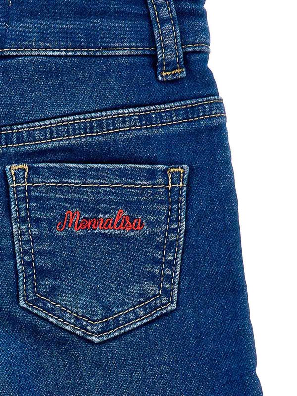 ストレートジーンズ - ブルー shop online: Monnalisa Bebè