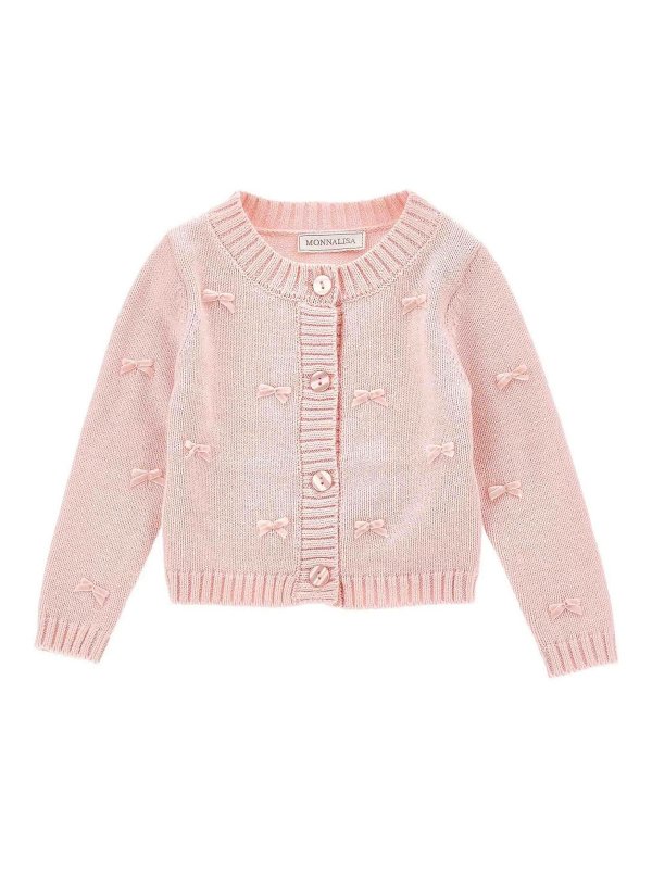 Monnalisa Bebè: カーディガン - カーディガン - ピンク