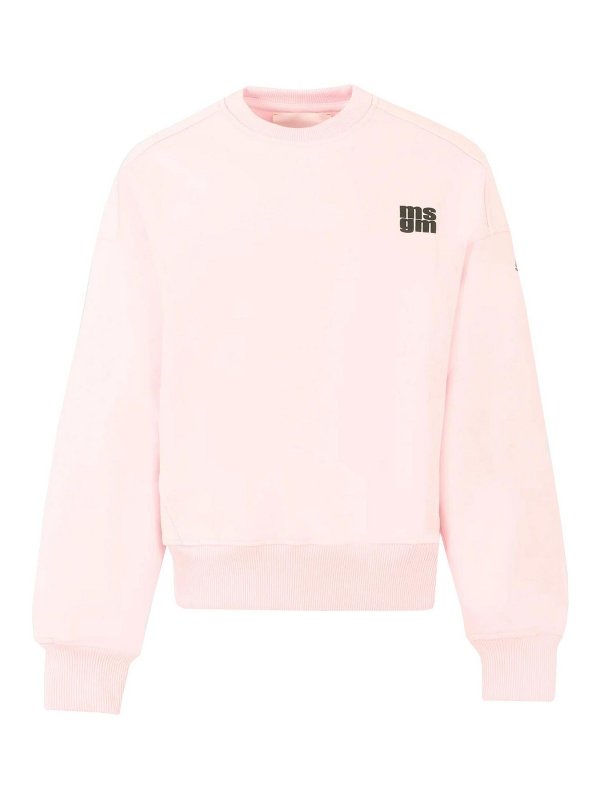 M.S.G.M. KIDS: Sweatshirts & Sweaters - Interlock Sweatshirt