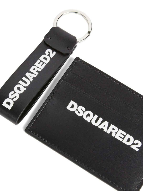 DSQUARED2: wallets & purses online - Gift Box Cc Holder Key Ring