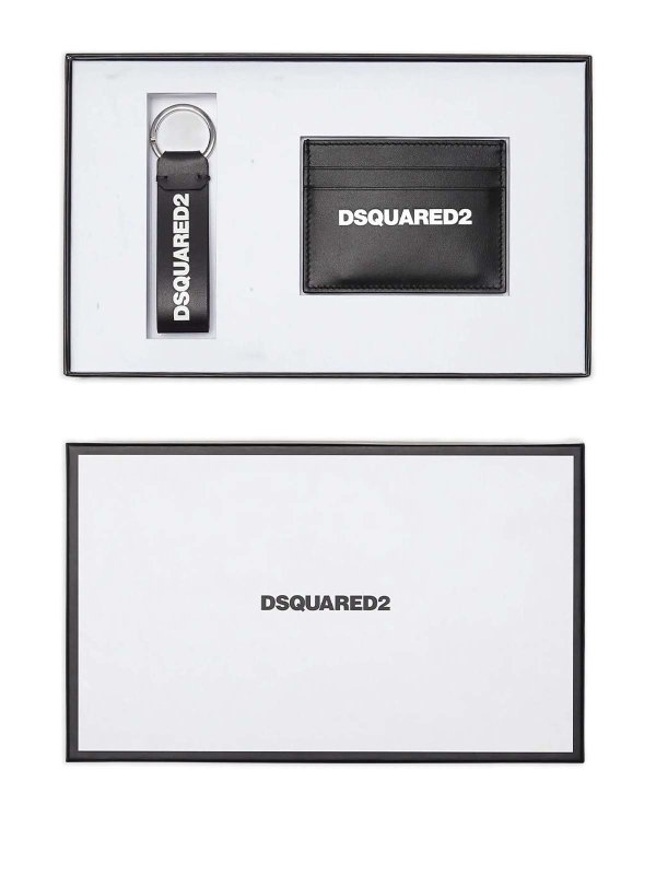 Gift Box Cc Holder Key Ring shop online: DSQUARED2